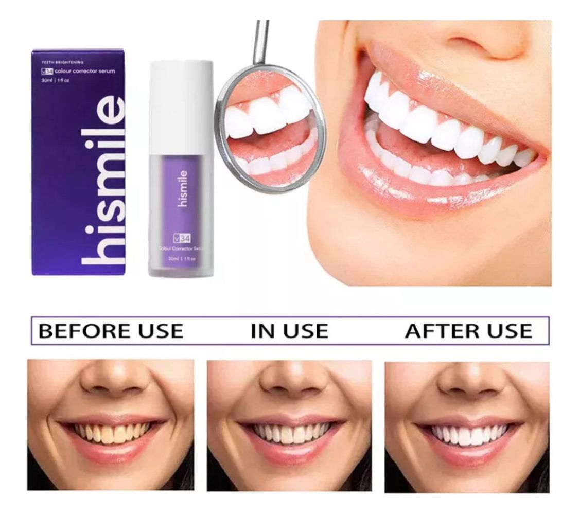 HISMILE CREMA DENTAL V34 GRATIS CEPILLO